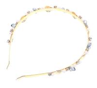 Gogogmee Fascia per Capelli da Sposa Fasce Sottili in Lega per Donne Accessori per Capelli Decorativi per Compleanni e Altre Occasioni