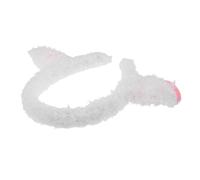 Gogogmee Fascia per Capelli Orecchie Pecora in Peluche Morbido Bianco Cerchietto Agnello Carino per Cosplay Costume Animali da Fattoria Accessorio Abbigliamento Elegante