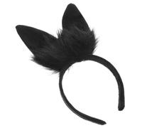 Gogogmee Fascia per Chioma Leggera e Comoda da Indossare Orecchie di Coniglio in Peluche Bianco per Cosplay e Feste in Maschera