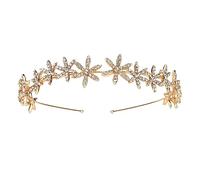 Gogogmee Fascia Sposa con per Cerimonie e Feste Accessorio Raffinato per Matrimonio e Anniversari