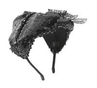 Gogogmee Fascinator con Paillettes per Del Tè Fascia per Donne Accessorio Chic per Eventi e Cerimonie Design Alla Moda per Matrimonio e Speciali