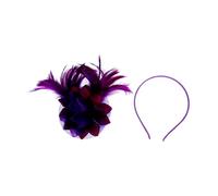 Gogogmee Fascinator Elegante Con Velo Vintage Per Matrimoni e Feste Accessorio Per Diverse Occasioni Per Cerimonie e Tea Party