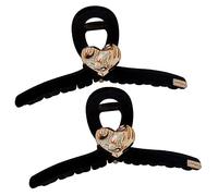 Gogogmee Fermagli Per A Forma Di Cuore Robusti E Sicuri Eleganti Accessori Per Per Donne E Ragazze Confezione Da 2 Per Occasioni Speciali