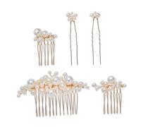 Gogogmee Fermagli per con Pettine Laterale per Acconciature Sposa Forcine Leggere e Resistenti Accessori Matrimonio e Ragazza