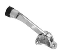 Gogogmee Fermaporta Kickdown in Lega di Zinco Blocco a Pedale per Porte Interne Ed Esterne Uso Residenziale Argento 5.1x1.6x1 Pollici