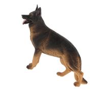 Gogogmee Figura in Realistica Cane Pastore Tedesco Giocattolo Educativo e Decorazione Per Ragazzo Ragazza Ragazza Senza Animali Miniatura Animale Per Compleanno e Natale