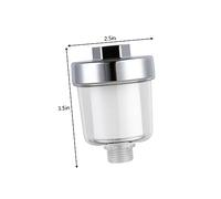 Gogogmee Filtro Soffione Doccia Anticalcare per Dura Filtraggio Detriti Installazione Facile Compatibile per Cucina Bagno e Lavatrice Design Resistente e Rapida Asciugatura