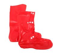 Gogogmee Ghette Impermeabili Regolabili per Gambe Alte, Copriscarpe Antisabbia da Trekking per Escursionismo e Viaggi nel Deserto, Protezione Resistente per Scarponi, Taglia 38-39, Rosso