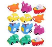 Gogogmee Giocattoli Da Bagno Da Spremere Resistenti Per Ragazzo Ragazza Piccoli, Set 12 Pezzi, Giocattoli Elastici Per Vasca, Forniture Per Bagno Educative e Compatte Per Uso Domestico