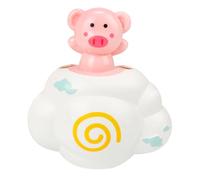 Gogogmee Giocattolo da Bagno Spruzzo Forma di e Maialino per Ragazzo Gioco Sicuro in Abs Colori Vivaci e Dimensioni per Mani Piccole