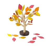 Gogogmee Giocattolo Educativo in Legno per Puzzle Foglia da Assemblare Gioco Cognitivo per Sviluppo Manuale e Riconoscimento Colori Età Colore Casuale Colore Casuale