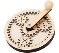 Gogogmee Giocattolo Educativo Precoce Ingranaggio in Legno Non Rifinito Pannello Attività Manuale per Gioco Cognitivo per Sviluppo Creativo e Problem-Solving Regalo per Piccoli