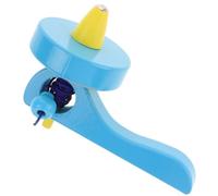 Gogogmee Giocattolo Giroscopio in Legno con Maniglia e Cordino da Tirare Set da 3 Pezzi per in Età Prescolare Giocattolo Rotante Educativo per Sviluppo Coordinazione per Colore Casuale