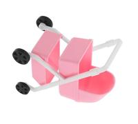 Gogogmee Giocattolo Movimento Carrozzina in Plastica per Casa delle Bambole Accessorio Creativo per Giochi di Finzione