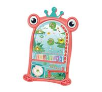 Gogogmee Gioco Flipper da Tavolo per Creativo e Divertente Macchina Pinball Compatta Rosa Gioco Educativo per Ragazzi e Ragazze Stimola Creatività e Abilità Manuali