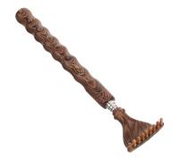 Gogogmee Grattaschiena in Legno Telescopico Estensibile Portatile e Manuale Design per Versatile Prurito su Schiena e Braccia e Sicuro per Uso Quotidiano e Viaggi