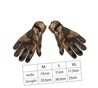 Gogogmee Guanti Neoprene Antiscivolo Sport con Dita Esposte Termici e Antivento per e Guida Outdoor Camouflage