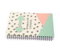 Gogogmee Gym Notebook Verde per Donne Planner Allenamento e Diario Fitness con Revisione Settimanale Taccuino Portatile per Organizzare Dieta e Esercizi Motivazionale per Autodisciplina