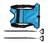 Gogogmee Imbracatura Sci Regolabile per Cintura di Sicurezza e Zaino Traspirante in Rete Trainer Snowboard per Controllo Velocità Adatta per Sci e Pattinaggio