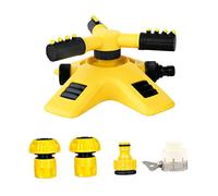 Gogogmee Irrigatore Esterno Gradi Rotante Automatico Per e Cortile Di Irrigazione Spruzzo d Con Angolo Regolabile Kit Per Irrigazione Da