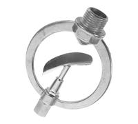 Gogogmee Irrigatore Rotante in Lega Di Zinco 360° Per Prato e Giardino, Testina Irrigatrice Rotante Resistente Alla Corrosione, Dispositivo Di Irrigazione Per Esterni Spruzzo a Pioggia Delicato