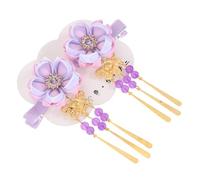 Gogogmee Japanese Style Hairpin con Nappa Lunga Fermaglio Giapponese per Ragazze Decorazione per Acconciature Kimono e Speciali