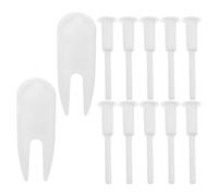 Gogogmee Kit 12 Pezzi Tappi di Arresto Aria per Palla da Esercizio e Yoga, Accessori Valvole a Sfera in Plastica Resistenti, Compatibili Palle Gonfiabili Fitness e Cavalli da Salto,