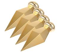 Gogogmee Kit 4 Pezzi Puntali per Asta Bandiera in Alluminio Testa Decorativa per Asta Portabandiera Sala Riunioni Sostituzione Resistente per Decorazioni Esterne Ufficio