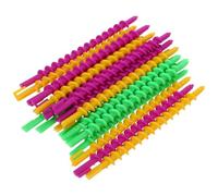 Gogogmee Kit 40 Pezzi Bigodini Spirale per Permanente Chioma Ricci in Abs, Design Versatile e Facile da Usare, per Saloni e Styling Personale Colore Casuale