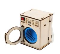 Gogogmee Kit Fai Da Te Per Lavatrice a Tamburo, Giocattolo Di Montaggio Educativo Per Bambini in Età Scolare, Set Per Esperimenti Scientifici e Sviluppo Pratico Manuale