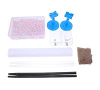 Gogogmee Kit per Esperimenti Elettrostatica con Bastoni Vetro e Seta Supporto Rotante per Laboratori e Scuola Set Strumenti Didattici per Elettrificazione per Educativo e Attività
