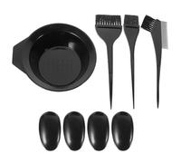Gogogmee Kit per Tinta Chioma Rosa Ciotola in Plastico e Paraorecchie, Set per Colorazione Multipla e Protezione Abiti da Sostanze Chimiche, per Uso Domestico