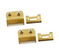 Gogogmee Lame Tagliacapelli 4 Set Tagliacapelli Forniture Lame Ricambio Per Tosatrici Elettrico Tagliacapelli Elettrica Wisking Clipper Golden Acciaio Carbonio