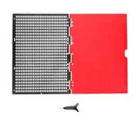 Gogogmee Lavagna per Scrivere in Braille in Plastica con Penna Righe e Celle Strumento di Apprendimento per Non Vedenti Lavagna Portatile per Principianti