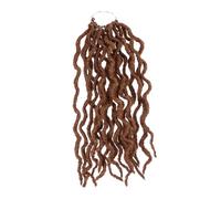 Gogogmee Locs Crochet Braids Sintetici Goddess Dreadlocks African Locs Lunghi Morbidi Naturali per Acconciature Eleganti e Fotografie