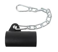 Gogogmee Manicotto di Fissaggio per Barra a T Multifunzione Nero con Catena Accessorio per Bilanciere da Allenamento Forza Core Attrezzo Fitness per Tonificare Braccia Spalle e Schiena