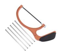 Gogogmee Mano per Mini Hacksaw per Bricolage Ergonomico Sicuro Lame Spesse Incluse per Giardinaggio e Progetti da Te