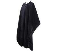 Gogogmee Mantellina Taglio Capelli Leggera e Morbida Mantello Parrucchiere Unisex Protettivo per Salone Facile da Pulire e Asciugatura Rapida Nero