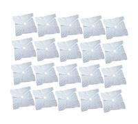 Gogogmee Mantello Da Parrucchiere in Plastica Trasparente 50 Pz, Grembiule Per Taglio Chioma, Mantello Per Acconciature, Per Salone Di Bellezza