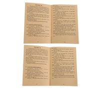 Gogogmee Manuale di Apprendimento del Mahjong 2 Pezzi in Carta Stampa Affidabile per Principianti e Appassionati, per Giochi Sociali e Apprendimento di Gruppo