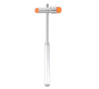 Gogogmee Martello Neurologico a Doppia Testa in Metallo Plexor Martello Medico per Test Diagnostici Strumento per Riflessi Miotatici in Ambulatorio e Ospedale