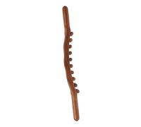 Gogogmee Massaggiatore Manuale Legno Per Massaggio Gua Sha Bastoncino Per Scraping Schiena e Massaggio Dei Punti Di Agopuntura Strumento Materiale Di Alta Qualità Con Sfere Per