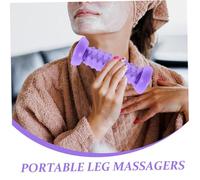 Gogogmee Massaggiatore Manuale Rulli per Gambe e Piedi Bastone Ergonomico per Rilassamento Muscolare e Riflessologia Strumento Pratico per Fitness e Benessere Muscolare
