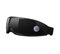 Gogogmee Massaggiatore Oculare Elettrico Ricaricabile Aria Compressa e Shiatsu Elastico Regolabile per Alleviare Affaticamento e Gonfiore degli Occhi per Chi Lavora al Computer e