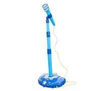 Gogogmee Microfono Giocattolo per Blu Gioco di Karaoke Educativo per Bambina Microfono per Cantare Senza Batteria Giocattolo Originale e Durevole in Plastica di Qualità