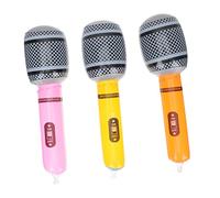 Gogogmee Microfono Gonfiabile Per Ragazzo Ragazza Giocattolo Cognitivo Con Design Simulato Divertente Accessorio Per Feste e Compleanni Facile Da Usare e Riutilizzabile