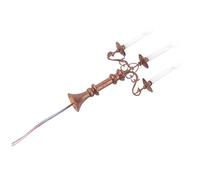 Gogogmee Mini Candela Decorativa in Metallo e Abs LED per Scenari in Miniatura Decorazione da Te per Modelli Case Feste e Accoglienti