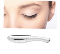 Gogogmee Mini Massaggiatore Elettrico per Occhi Penna Massaggio Ergonomica Bianco Riduce Occhiaie e Borse Favorisce Circolazione e Assorbimento Crema Occhi