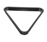 Gogogmee Mini Rack Triangolo per Biliardo in Plastica Resistente Supporto Portatile per Palline da Pool Accessorio per Tavolo da Biliardo Casa Club e Pub Struttura Stabile e Durevole