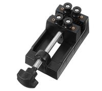 Gogogmee Morsa Da Intaglio in Plastica Nera Per Incisione Su Pietra, Kit Professionale Per Artigiani e Principianti, Morsetto Da Banco Portatile Per Lavori Di Scultura e Creazione Timbri